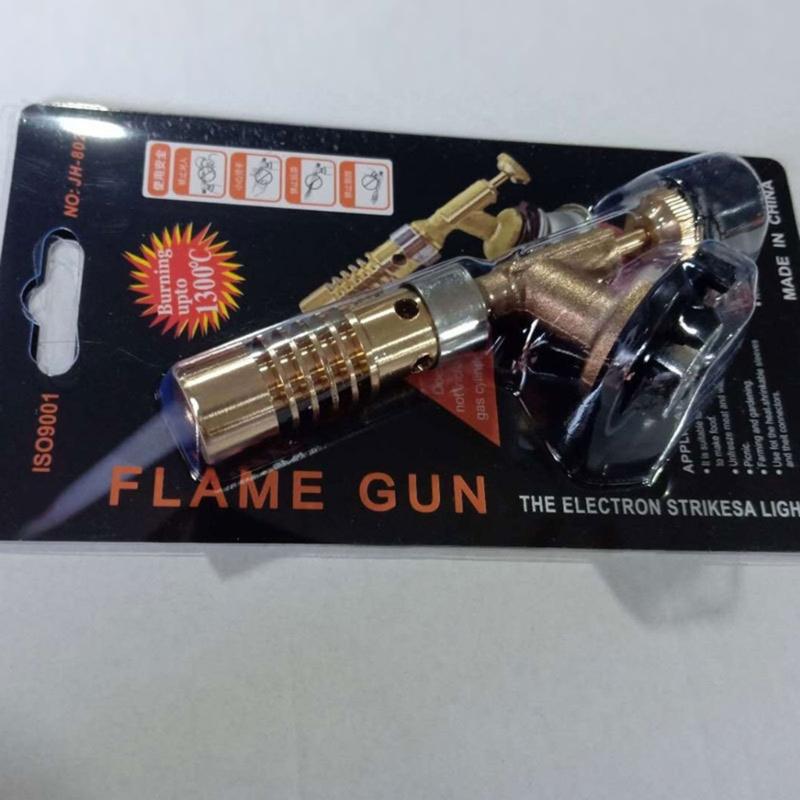 Welding Equipment Flame Thrower Kitchen Ignition Portable Copper Welding Gas Torch Flame Guns Burners Outdoor