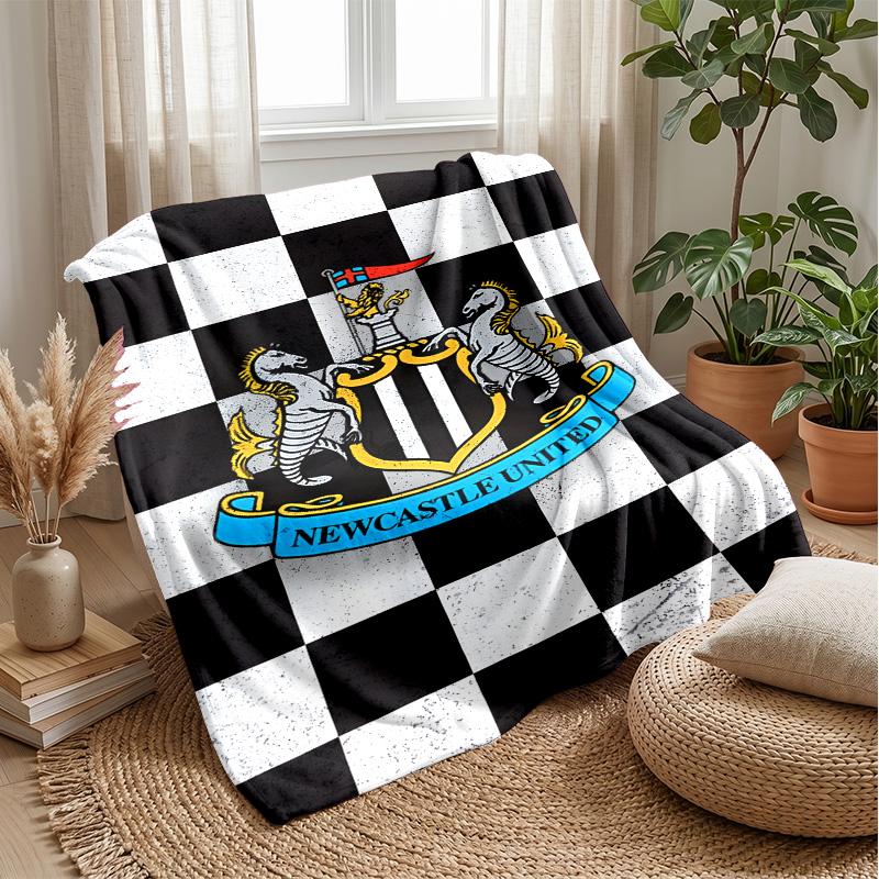Newcastle United Theme blanket Soft Flannel Fleece Blanket Warm Lightweight Throw Blanket for Home Sofa Bed