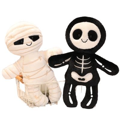 New Skeleton Plush Toy Halloween Mummy Dolls Creative Skeleton Stuffed Pillow Fun Mummy Holiday Costume Gifts