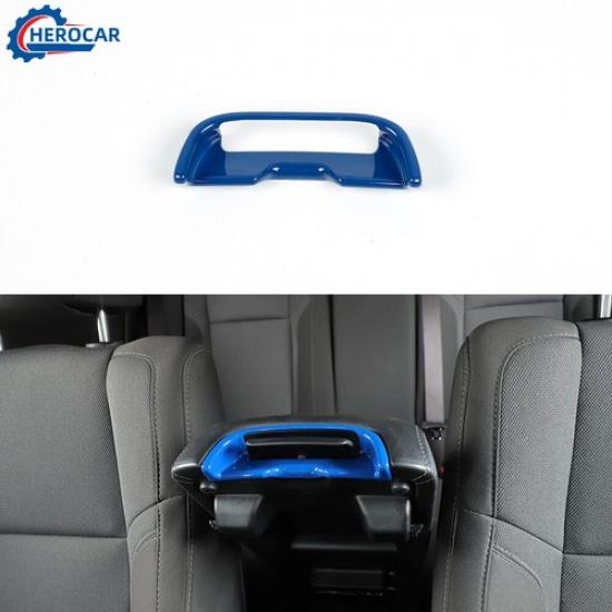 Console Center Control Armrest Box Switch Trim Decor for Dodge Charger 11+ Blue