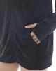 Hooded Loose Silhouette Zip-up Rash Guard