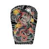 Autocollants de tatouage traditionnels jambe fleur sont imperméables, résistants à l'usure et durables3-5Unisexe Dragon Réaliste Fleur de Pivoine Style Japonais