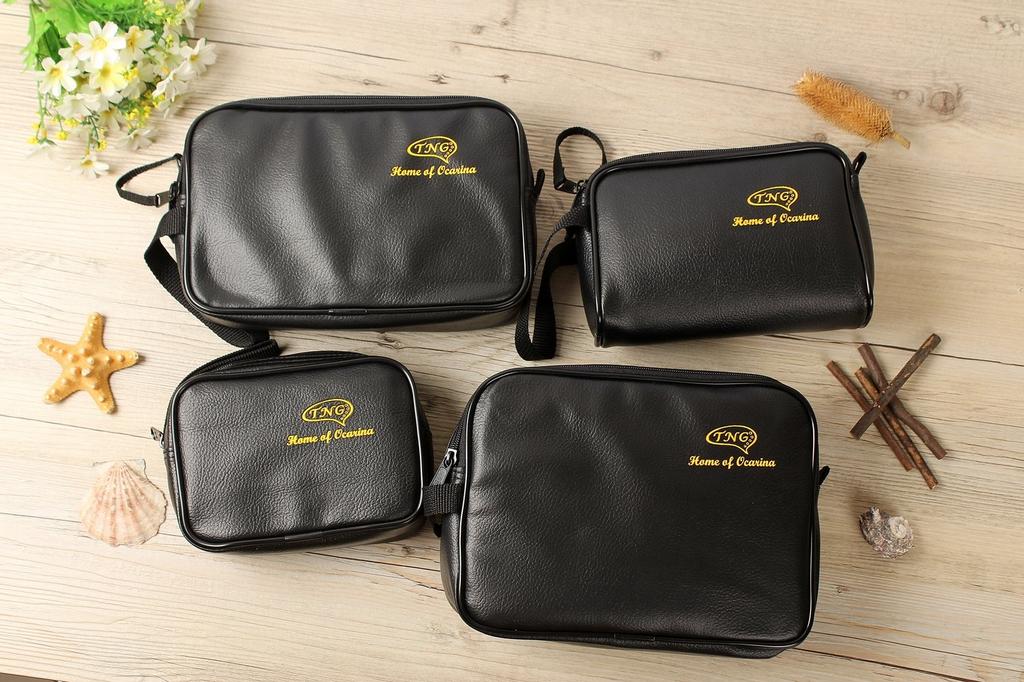 TNG Ocarina Case [With CushionS Size] Ocarina Case Fluffy Ocarina Simple Leather Light