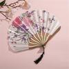 Vintage Muschelfächer Japanischer Chinesischer Handfächer für Hochzeitsmädchen Tanzfächer Geschenk