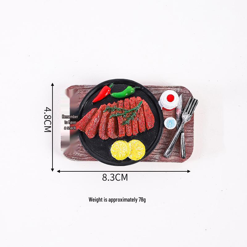 Stadt Wahrzeichen 3D Touristenattraktion Kühlschrankmagnet – Einzigartiges Reisesouvenir