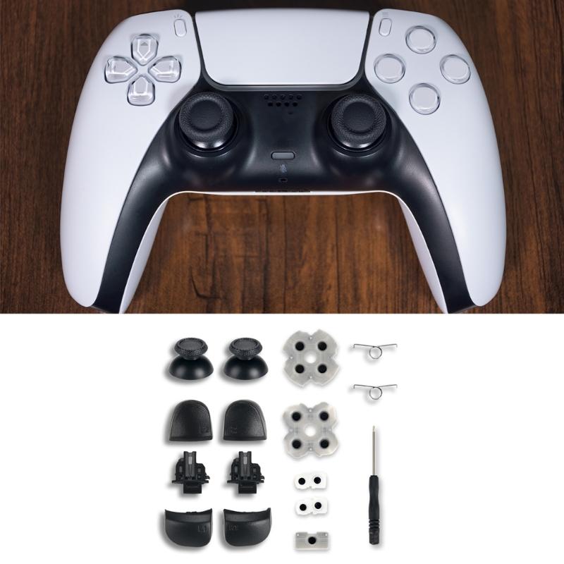 Per Controller L2 R2 Pulsanti Grilletto Stick Analogico Gomma Conduttiva Riparazione per Gamepad