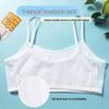 Teen Girls' Breathable Mesh Strappy Vest Bra - Anti-Nipple Summer Style