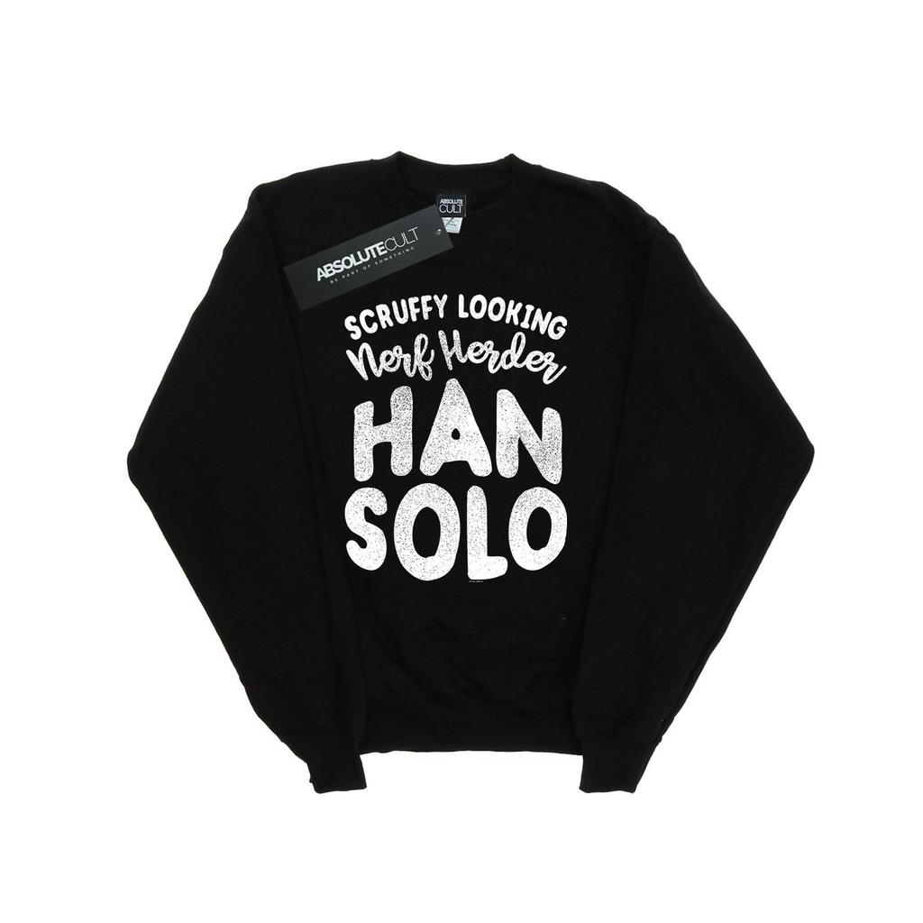 Star Wars Mens Han Solo Legends Tribute Sweatshirt