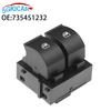ODiDiO 735451232 6 Pins Electric Power Single Window Switch 735428719 735411026 For 2005- 2008 Fiat Punto