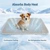 Cooling Dog Mat Summer Pad Mat For Dogs Cat Ice Silk Blanket Sofa Breathable Pet Dog Bed Summer Washable For Small Large Dog Cat