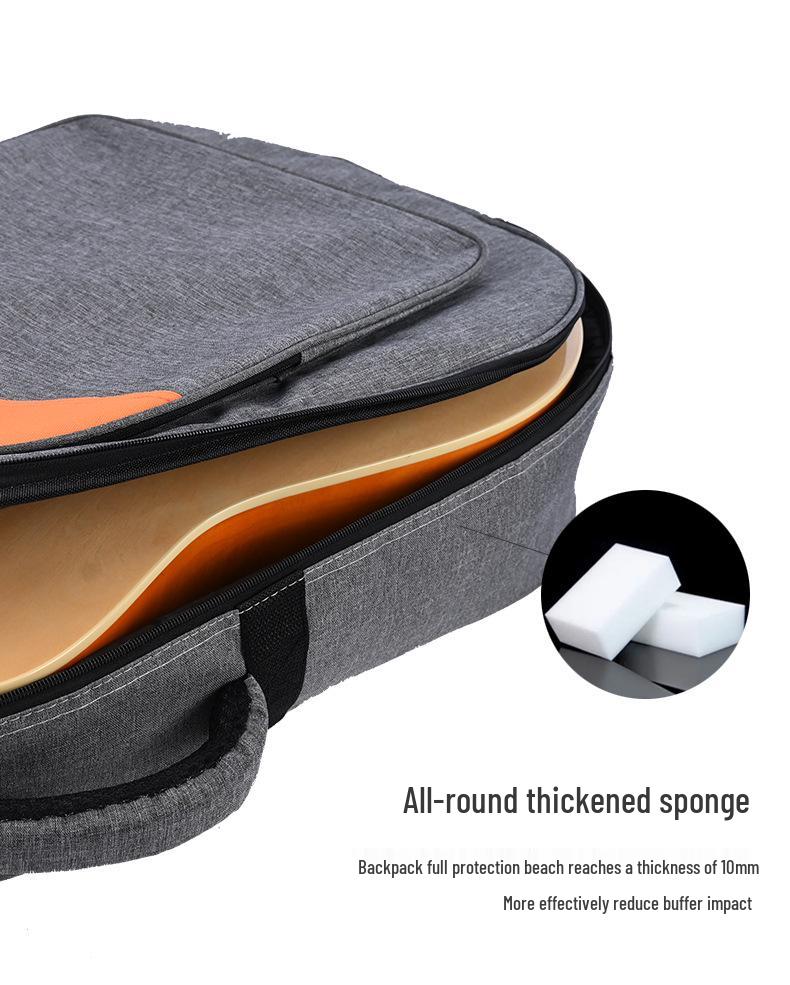 40/41-Inch Thick Padded Acoustic Guitar Backpack with Double Shoulder Straps
