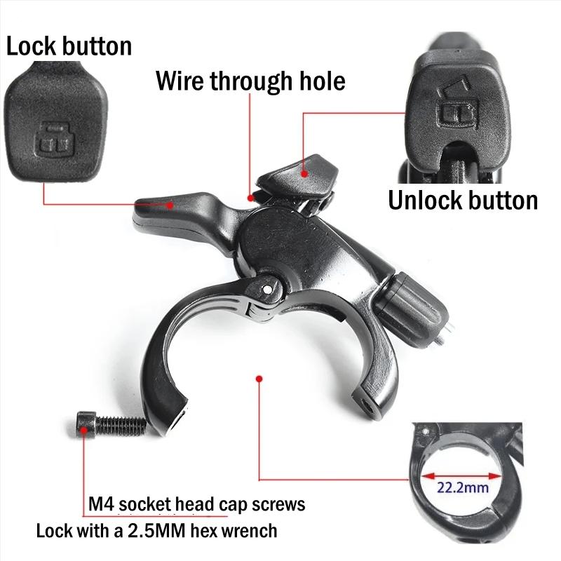 Mountain Bike Bicycle Parts SR ST Fork Remote Lockout Lever with Cable for XCR XCM EPIXON EPICON Suspension Forks