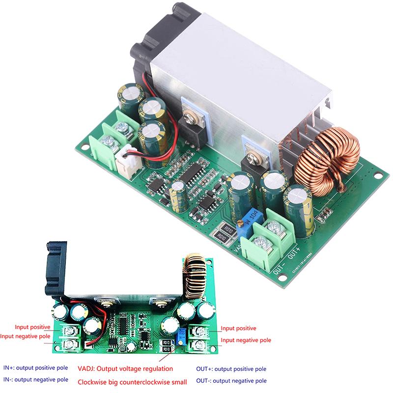 Dc-Dc Adjustable Step Down Power Supply 600W High Power 12V-75V To 5V 19V 21V 24V 48V Buck Converter Power Supply Module