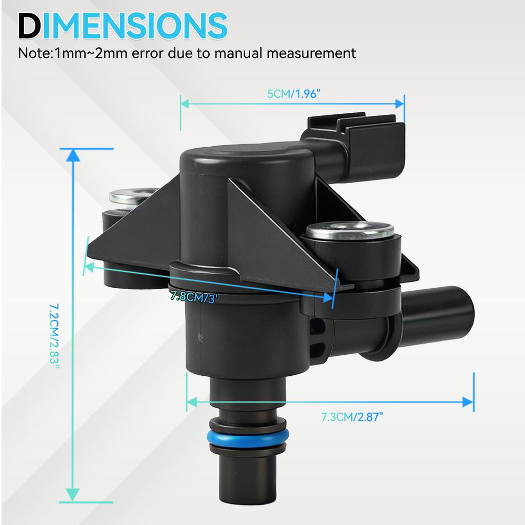 For Ford Lincoln Mazda F-150 F-250 Fusion Explorer Escape Edge Vapor Canister Purge Valve Solenoid 9U5Z9C915H 911-222 AU5Z9C915A