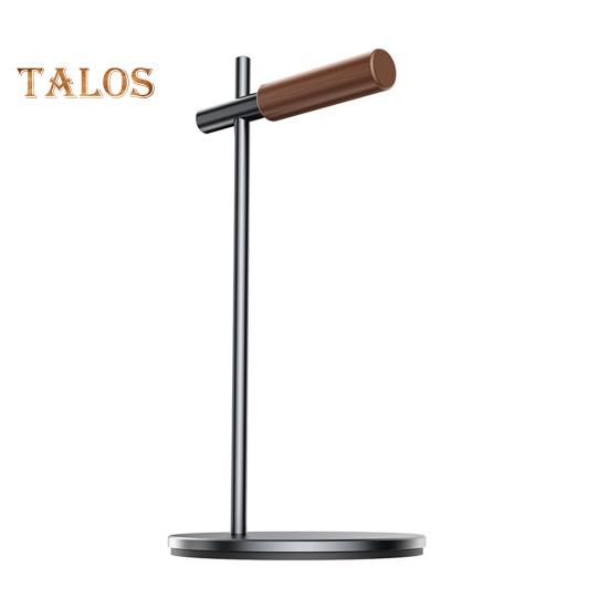 

Настольная подставка для наушников, высокая устойчивость, нескользящая конструкция, широкая совместимость, проводной и беспроводной кронштейн для поддержки наушников серый