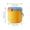 Folding Handle Drink Cooler Bucket With Ice Tray and Shovel Ice Cube Box Party Ice Bucket  Outdoor