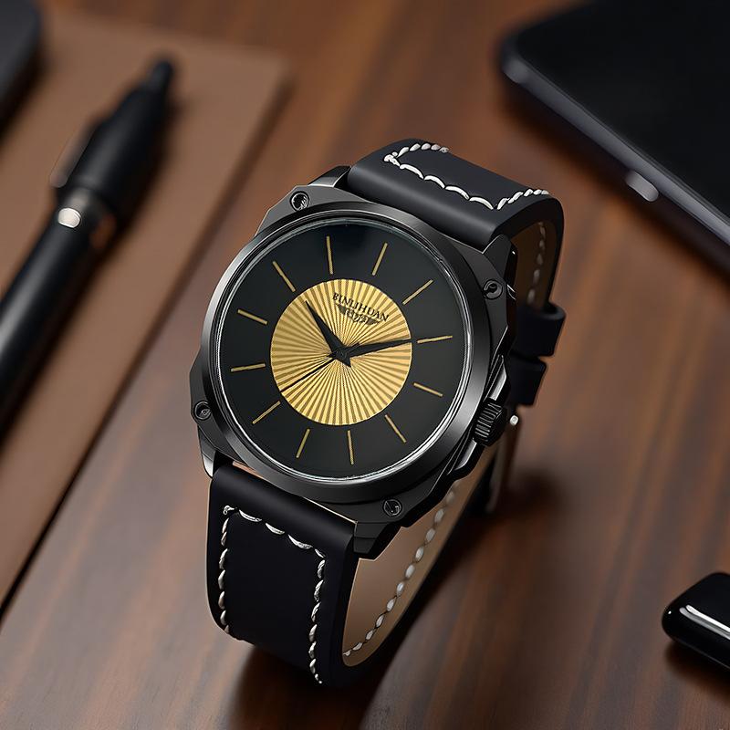 JYL Men's Watch Business Waterproof Cross-border Leather Strap