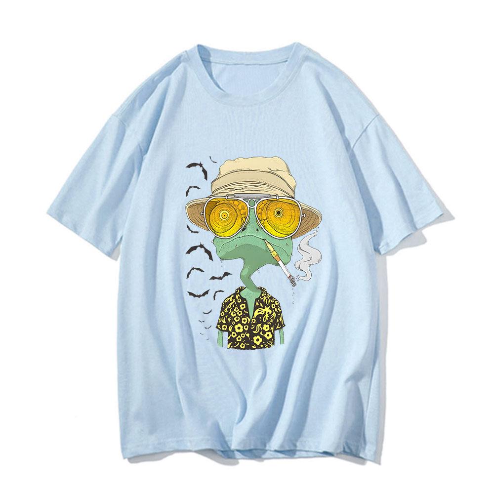 Rango T-shirt Graphic Printing High Quality Cute Tee-shirt Funko Pop Harajuku O-neck Tshirt Sudaderas Vintage Cotton Soft Tops