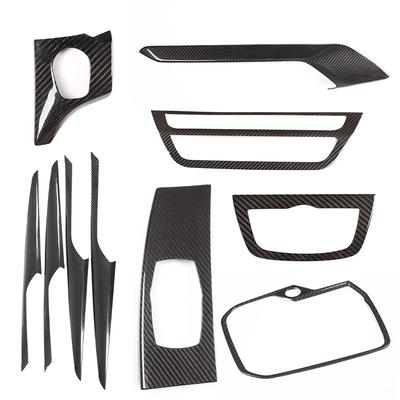Real Carbon Fiber For BMW X3 X4 G01 G02 2018-2026 Interior Kit Dashboard Console Gear Shift Panel Decoration Cover Trim Sticker
