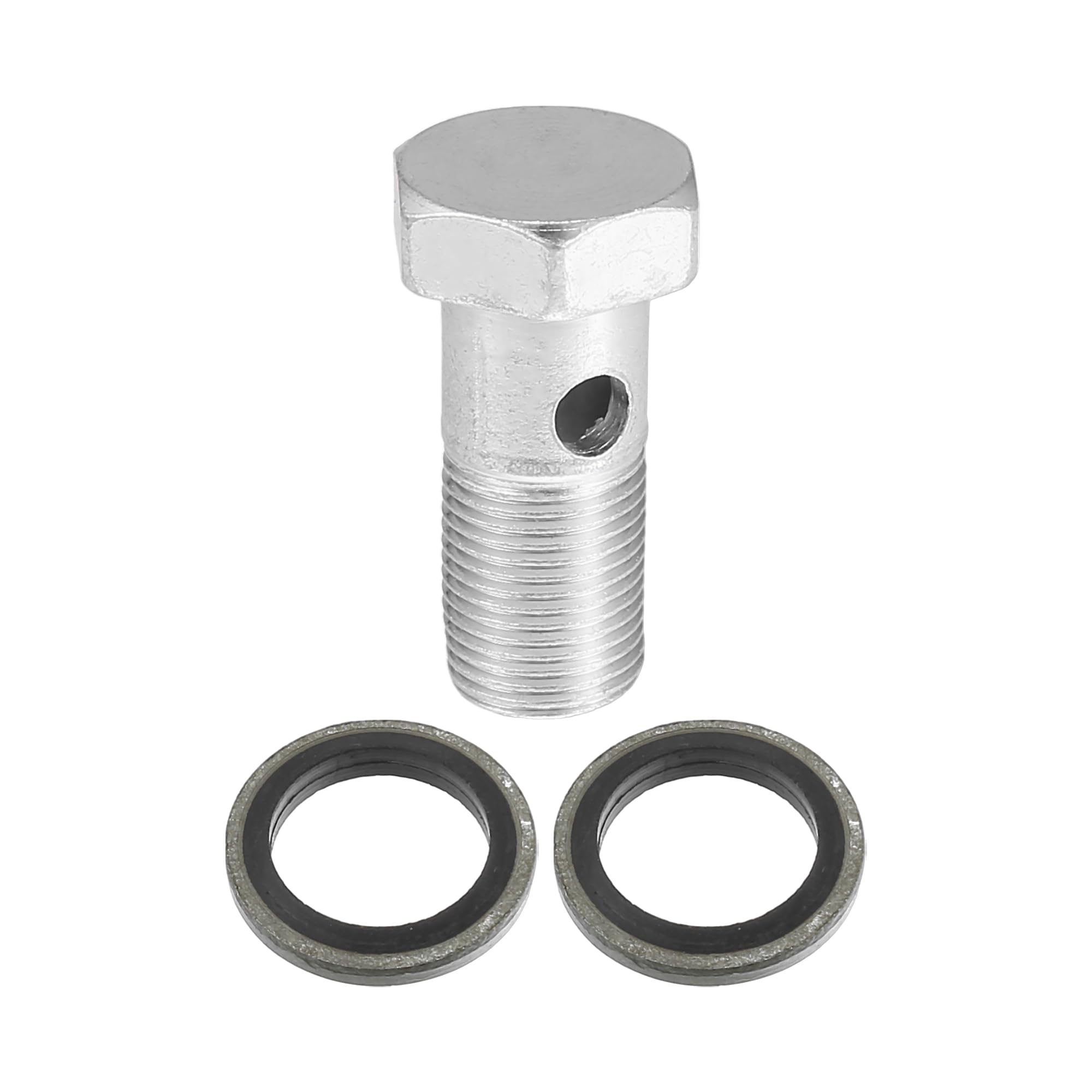 

A ABSOPRO Bolt Brake Line Fitting Adapter for Car 1.26 M12* 1* 32mm серебряный