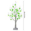Plastic LED Shamrock Tree Decoration Light for Patrick's Festival Event Safe Design Easy Assembly Child Friendly