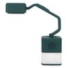Portable Bluetooth Speaker Desk Lamp Multi Purpose Night Lamp Table Light for Outdoor(Green )