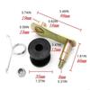 28GC A Set Heavy Duty Chain Roller Tensioner with Spring+Rollers Suitable for Adjusting Motorcycle Mini Bike Chains