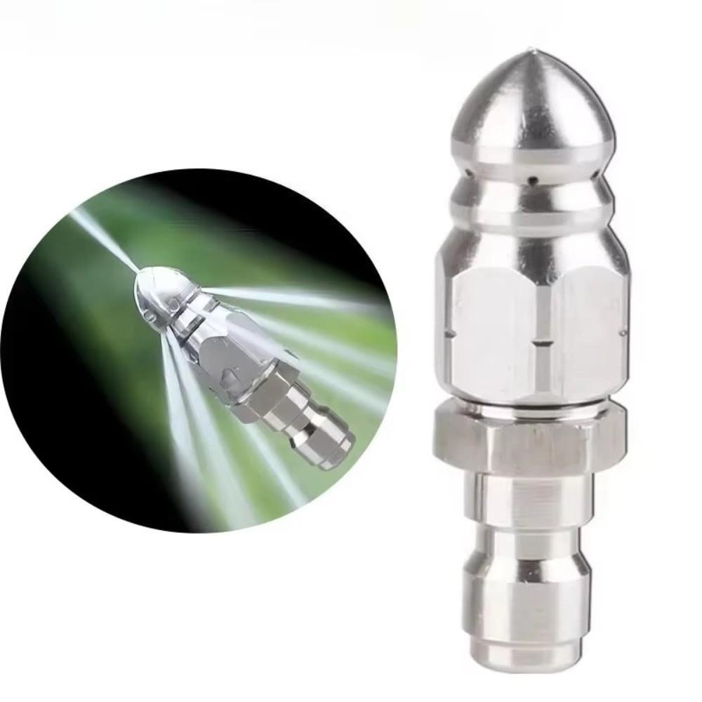1/4" Fast Plug Pressure Washer Nozzle Portable Water Jet Nozzle Quick Connector Nozzle  Sewage Hose