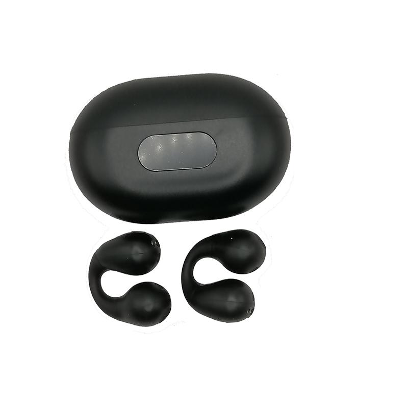 

Ear Clip Type Led Display YYK-Q80 With Microphone Top Sound Quality Wireless Sports Headphone TWS Gaming Earphones чорний