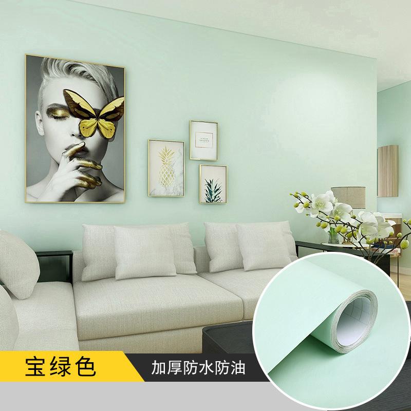 Wallpaper Self-Adhesive Furniture Renovation Stickers Solid Color Background Wall Stickers For Wall Decoration PVC Waterproof