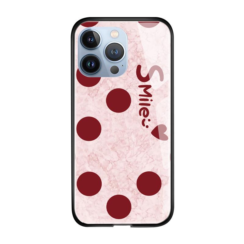 Pouzdro na telefon z tvrzeného skla pro iPhone 11 12 13 14 15 16 17 Redmi 10 12 14C Note10 Note14 Xiaomi 11Lite PocoC75 Měkký okraj Nárazuvzdorný Hladký kryt