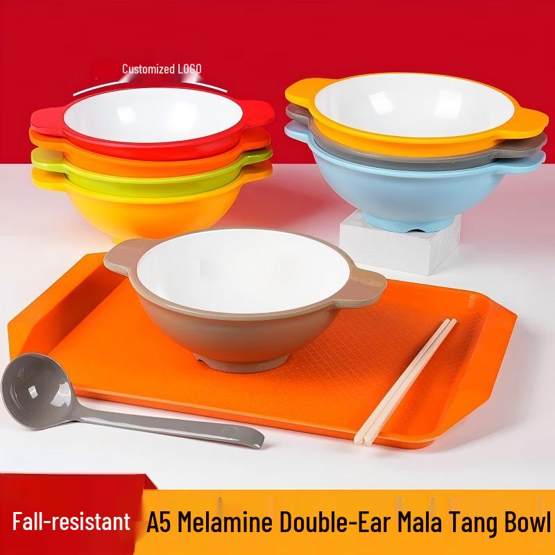 Diruien Melamine Commercial Noodle and Soup Bowl