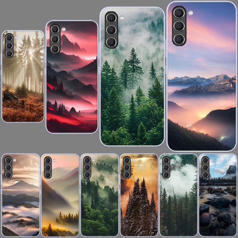 Mountain Forest Phone Case for Samsung A16 A26 A36 A56 A17 A37 A57 A07 A06 A02S A12 A22 A32 A52S A72 Galaxy A70 A50S A71 A51 A31