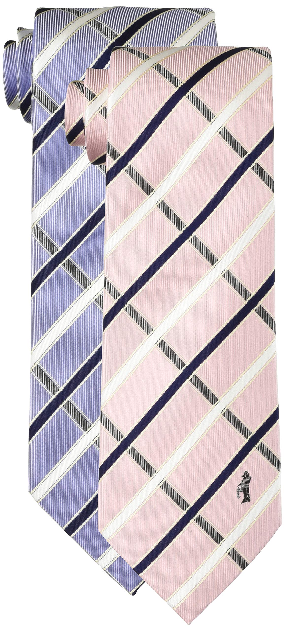 

Necktie Sacred Tie 2 Color Set Royal Sword Width 8cm Length 142cm [Fortuna Tokyo] 09. Men s FT-TSET09 Blue/Pink (Free Size)