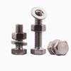 Titanium Hexagonal Bolt, Washer & Nut Set