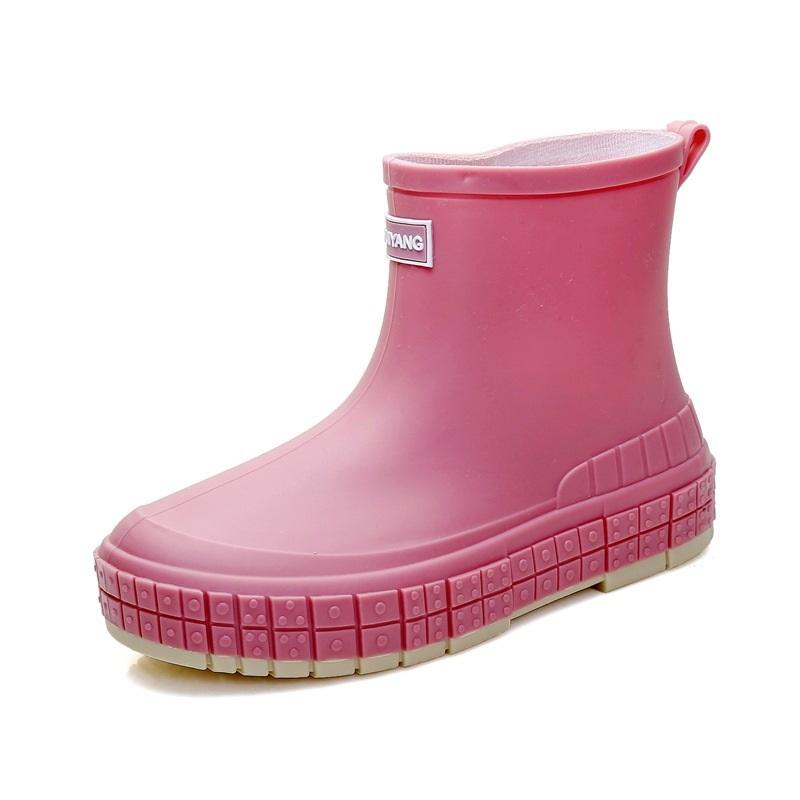 

Women s Autumn And Winter Fashionable Short Tube Rain Shoes Waterproof Rubber Shoes 41