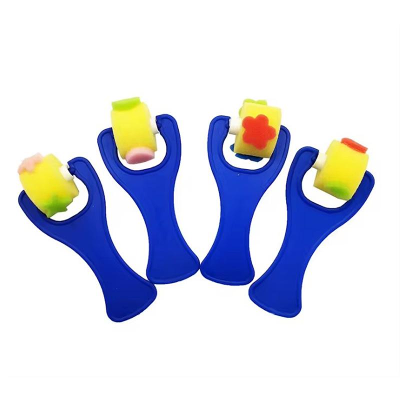 Children Drawing Toy Graffiti Paint Sponges Brush Art Supplies Tools Parent Child Interactive Puzzle Toys Kids Gifts TMZ