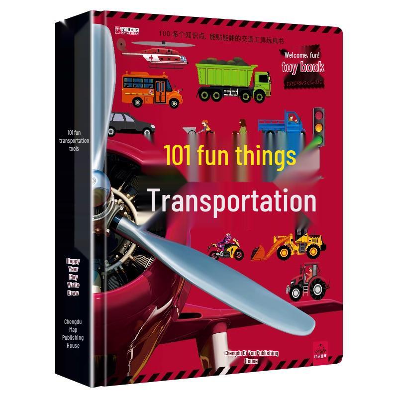 101 Fun Vehicles: 3D Pop-Up & Lift-the-Flap Children s Book