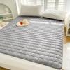 Thick Cotton Fabric Mattress Topper with Elastic Band Quilted Protector Pad Bedspread Winter Mattress Cover for Single/Double