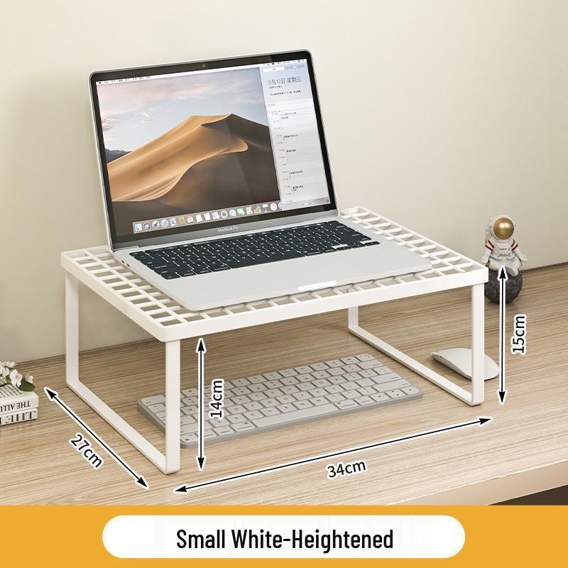 Adjustable Laptop Stand and Cooling Rack for Desktop and Home Use
