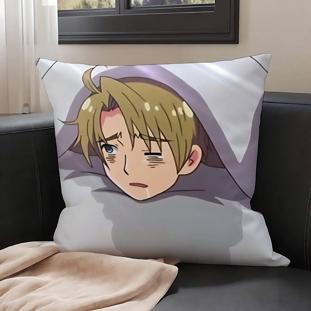 Funny-H-Hetalia W-World Stars-S Case Plush Fabric Soft Pillowcase Double Sided Print Cushion Cover Household Gifts