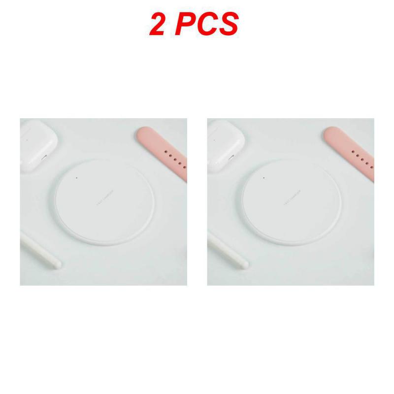 2PCS Universal Wireless Charger 5W/10W Phone Charger Wireless Fast Charging Car Phone Charging Pad for