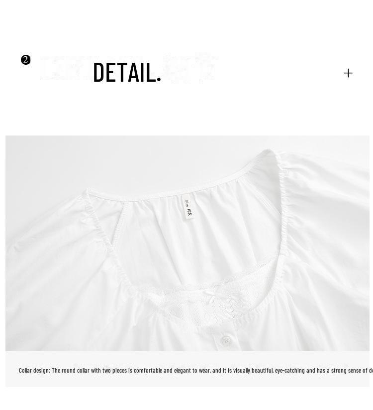 Dámské letní tričko s krátkým rukávem a U výstřihem - Francouzský styl, Plus size, Design omlazující postavu (65001)