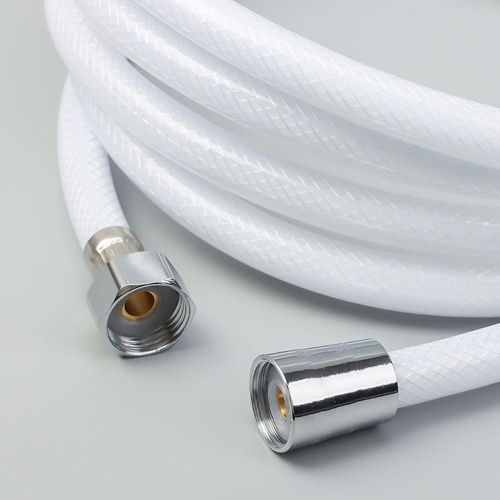 Rura przedłużająca prysznicowa z PVC Wodoodporna rura natryskowa Wąż do ręcznej słuchawki prysznicowej Dom