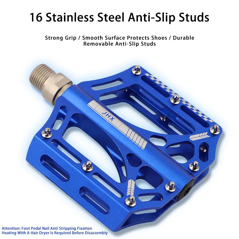 High-Quality Universal Ultra-Light Anti-Slip Sealed Aluminum Alloy Mtb Mountain Bike Road Bike Dual Bearing Pedals