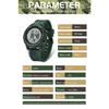 SANDA Camouflage Electronic Watch Outdoor Sports Luminous Student Military Watch Multifunction Digital Electronic Watch