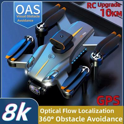 New P11s Drone HD WIFI FPV Aerial Photography ESC Dual Camera All-round Obstacle Avoidance Quadcopter Toy Gift for Children