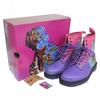Pristine Dr.Martens short boots 1460 TECHNIQUE pink leather mens 9 Used