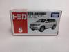 Tomica Diecast Miniature Car No. 5 Toyota Land Cruiser, with Clear Case, Made In China