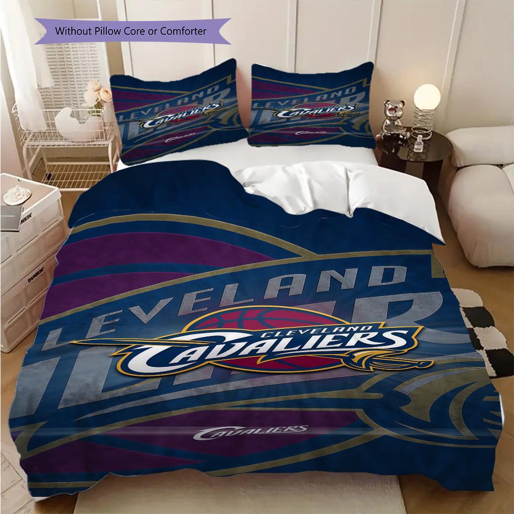 Cleveland Spirit Bedding(1 * duvet cover + 2 * pillowcase, without core) Bedding set Christmas birthday gift Duvet cover and pillowcase